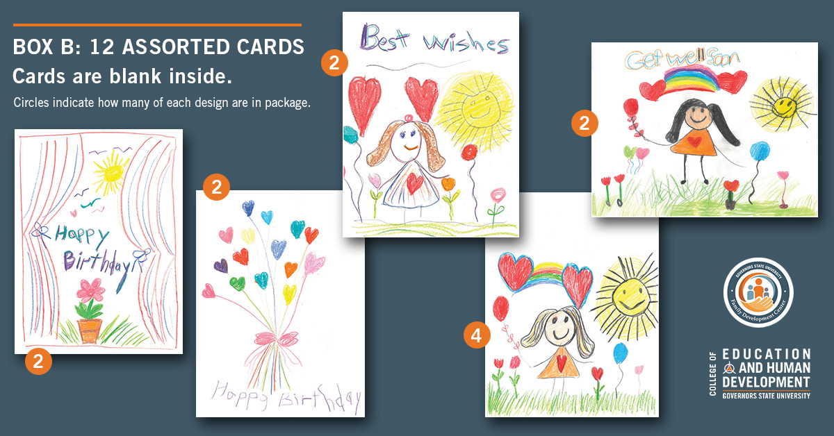 Box B: FDC Note Cards